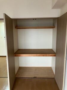 クローゼット改良工事