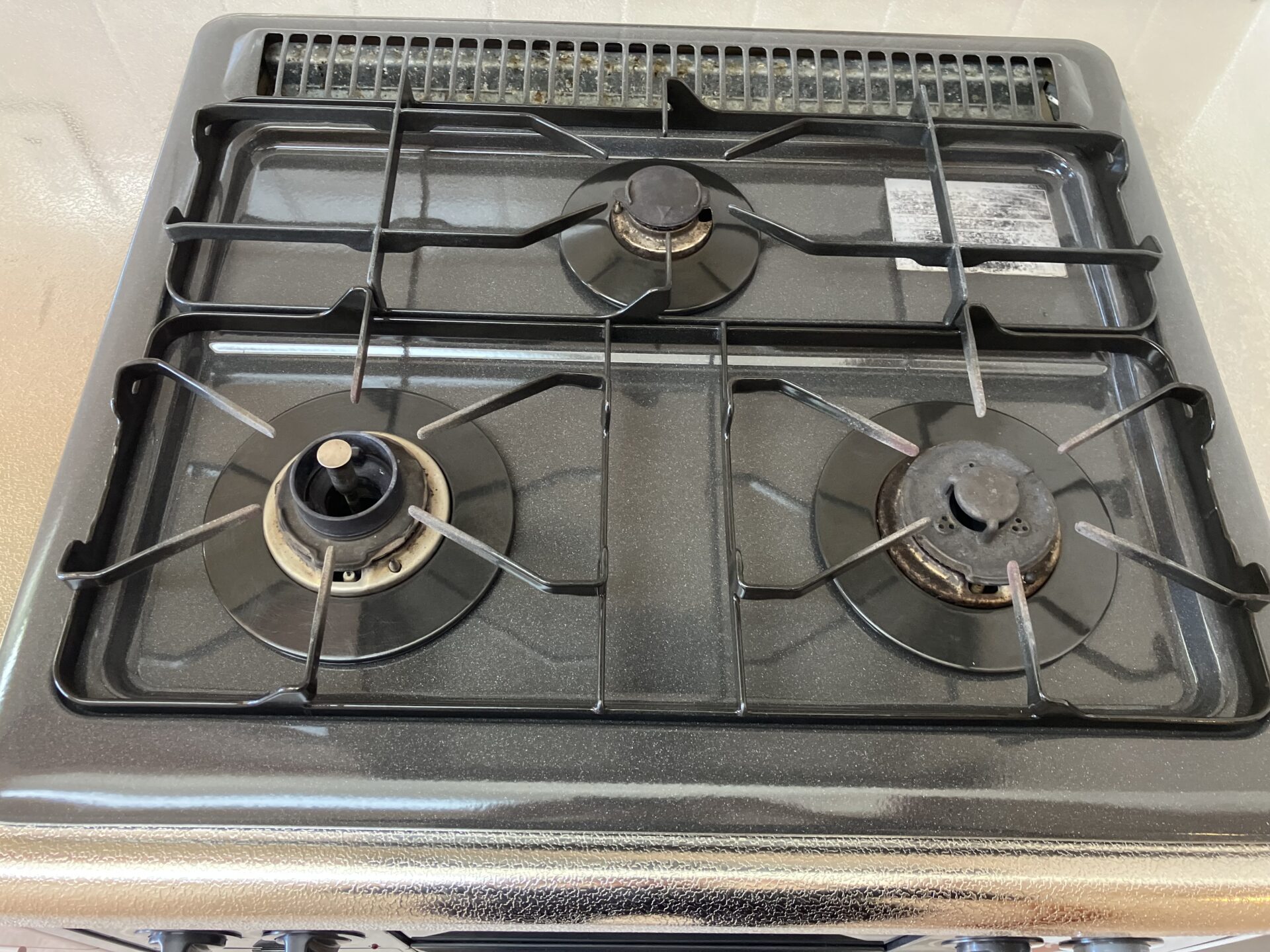 キッチンガスコンロ清掃