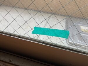 サッシガラス廻りシーリング