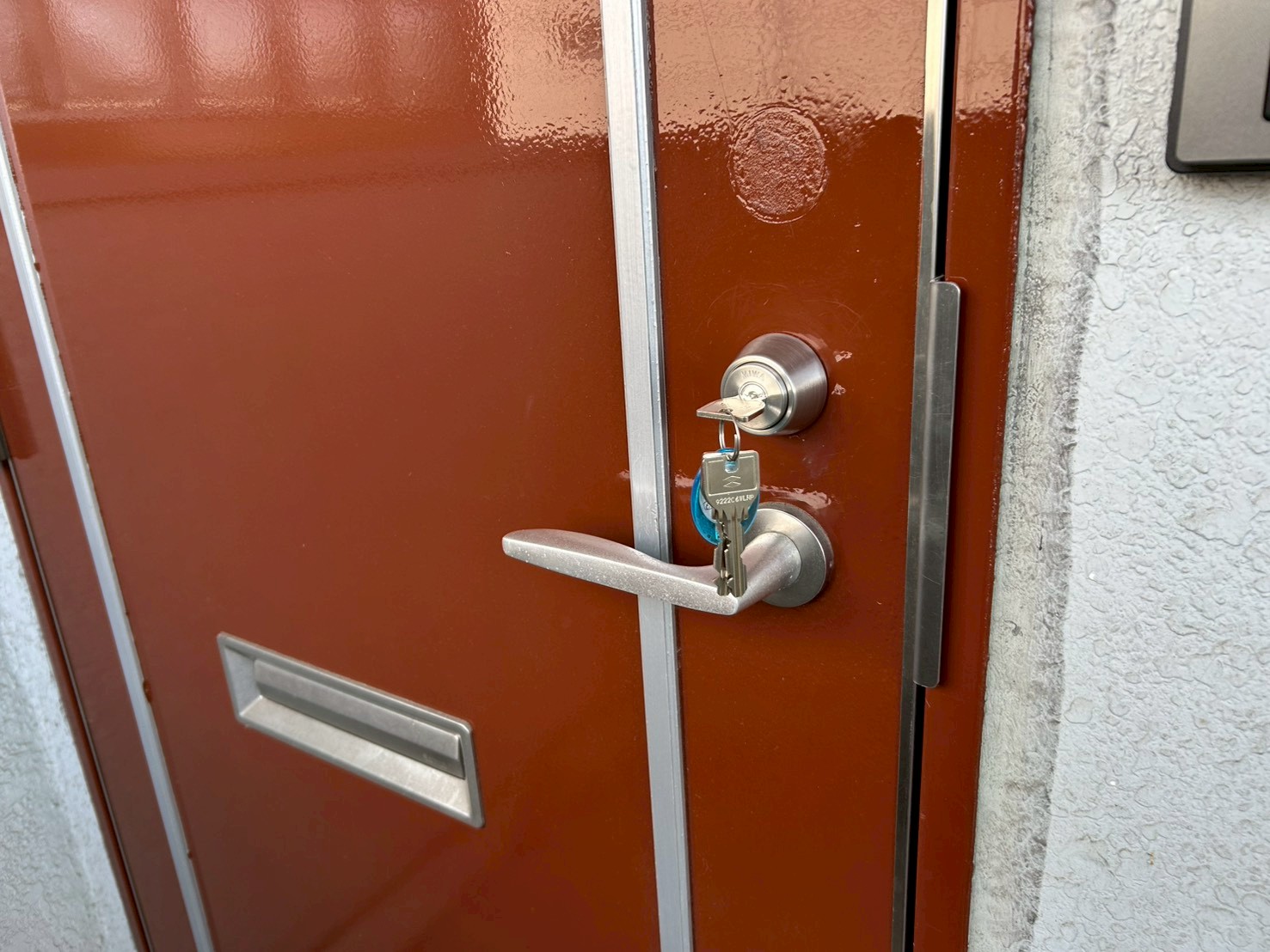 新入居開始前の”当たり前を確実に”　シリンダー交換完了！