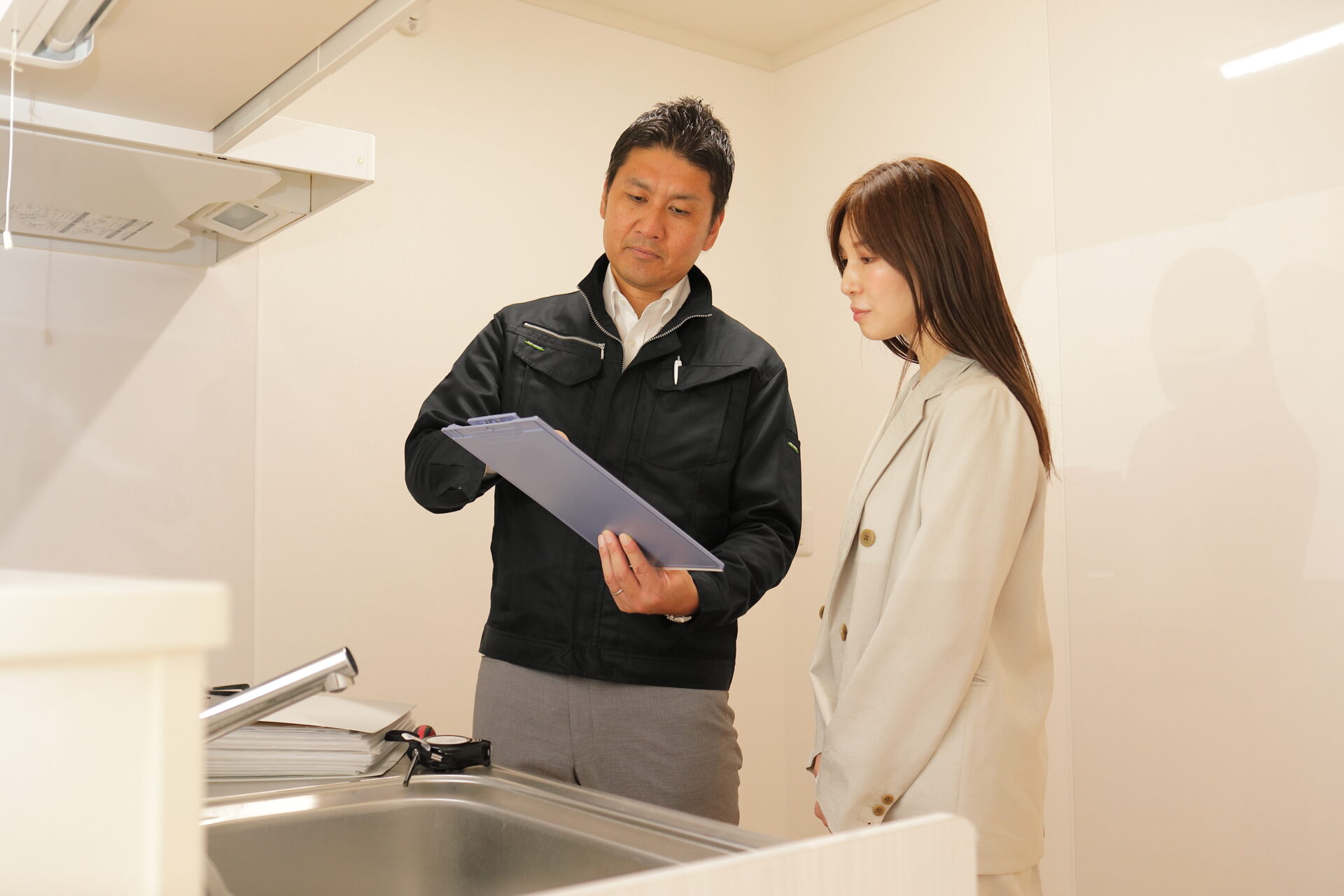 退去立会を実施。法人社宅契約物件の原状回復ポイント