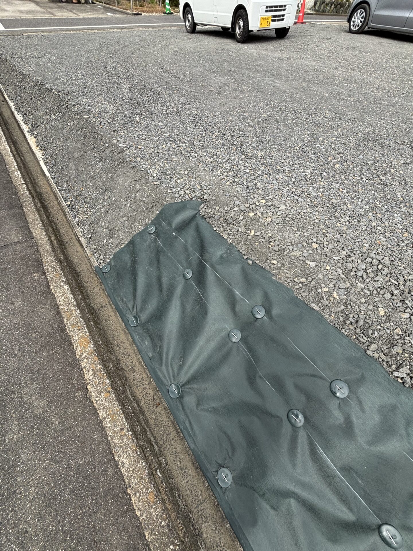 土地は利用してこそ価値になる。駐車場工事が完成しました！